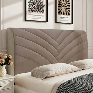 1pc 2D Printed Pattern New Modern Minimalist Bedroom Headboard Protector Universal All-Purpose Headboard Cover for Flaw Hiding