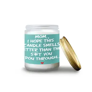 Artistic Jar Scented Candles for Mother's Day to Add a Touch of Elegance to Her Day