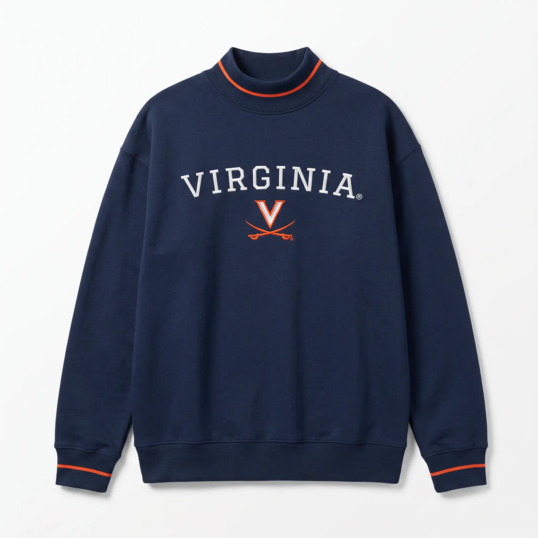 Oversized Embroidered College Gameday Mocknecks | Officially Licensed