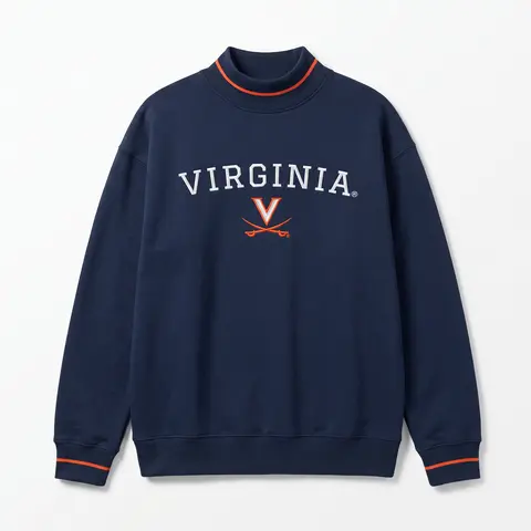 Oversized Embroidered College Gameday Mocknecks | Officially Licensed