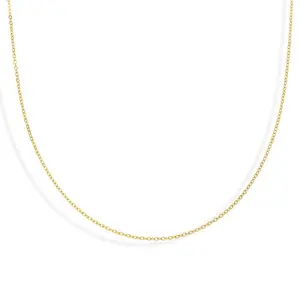 EVRY JEWELS Gold or Silver Plated Women's Hypoallergenic Evelyn Necklace