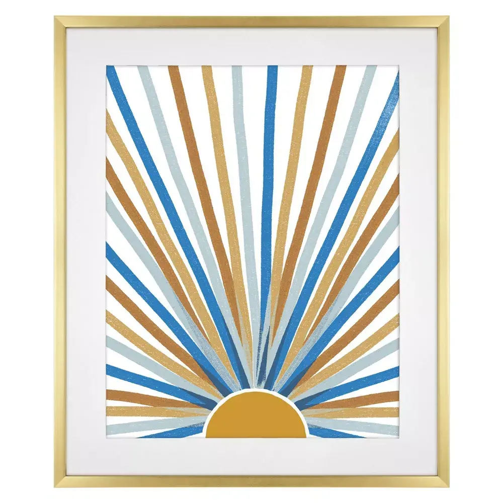 20.78" x 24.78" Matted to 16" x 20" Thin Poster Frame Brass - Room Essentials 20.78" x 24.78" Matted to 16" x 20" Thin Poster Frame Brass - Room Essentials