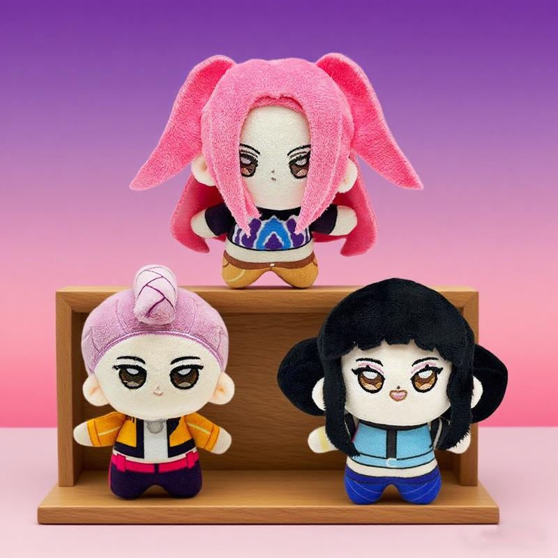 Kpop Demon Hunters Plush Toys Rumi Zoey Mira Pendant Plushies