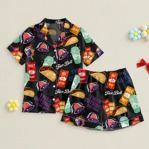 Think Outside Pajamas Set, Sleep Wear, Satin Pajamas For Women, Gift For Her