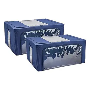 Improvements Collapsible XL Storage Bins - Set of 2