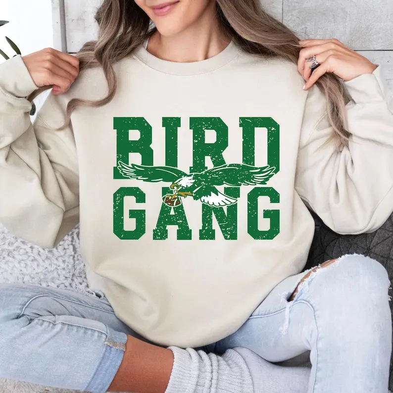 Philadelphia Football Sweatshirt, Sundays are for the Birds Shirt Fabric Fit