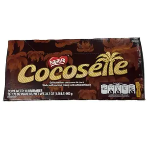 COCOSETTE Coconut Filled Wafer Display box - 18PK COCOSETTE Coconut Filled Wafer Display box - 18PK