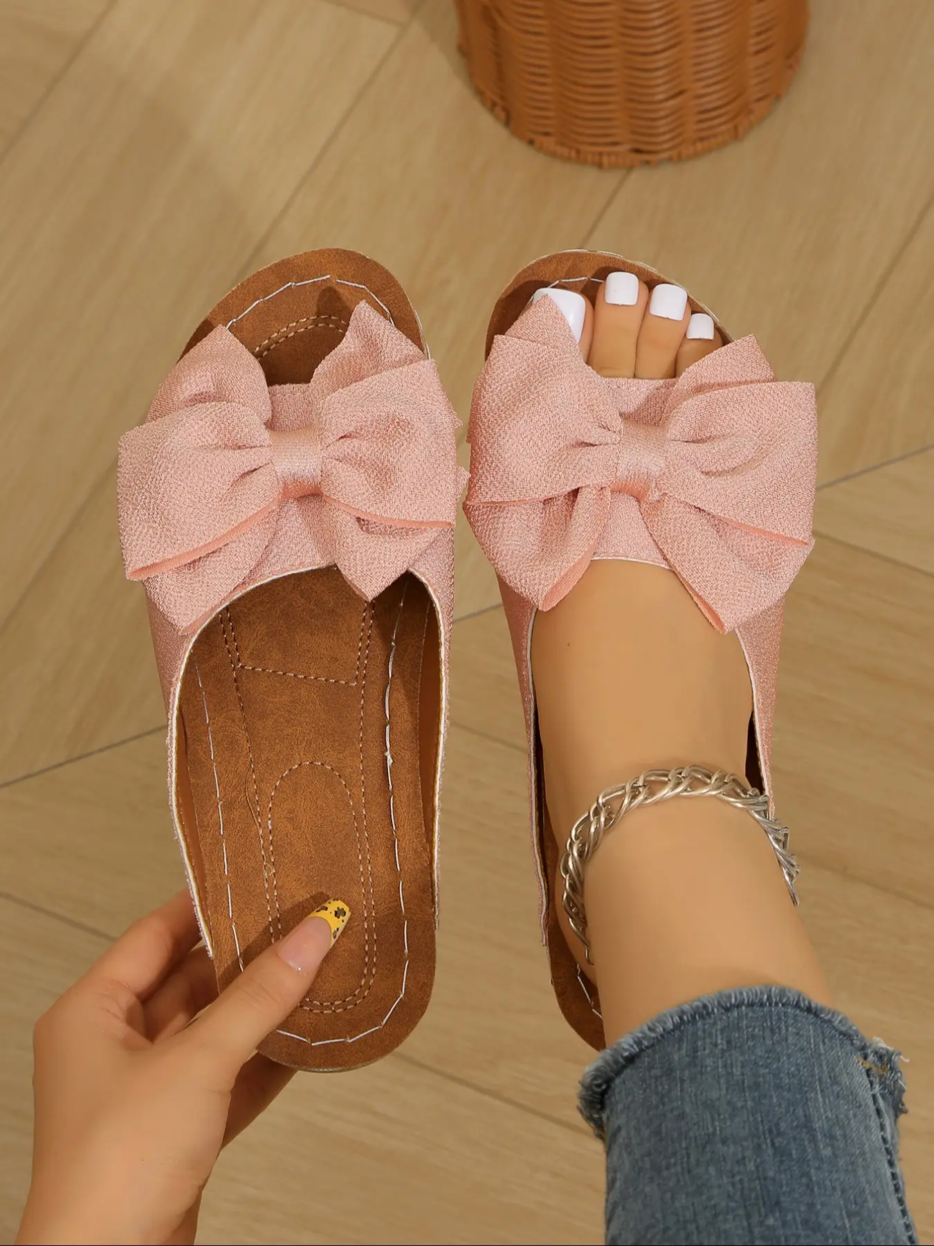 Women's Thick Sole Wedge Sandals, Fashion Wedges, High Wedge Heels, Fashion Trendy Design, Perfect for Casual Wear, Ideal Summer Gift, Essential Footwear, Rubber, Wedge Sandal Shoes, Fashionable Wedge Shoes