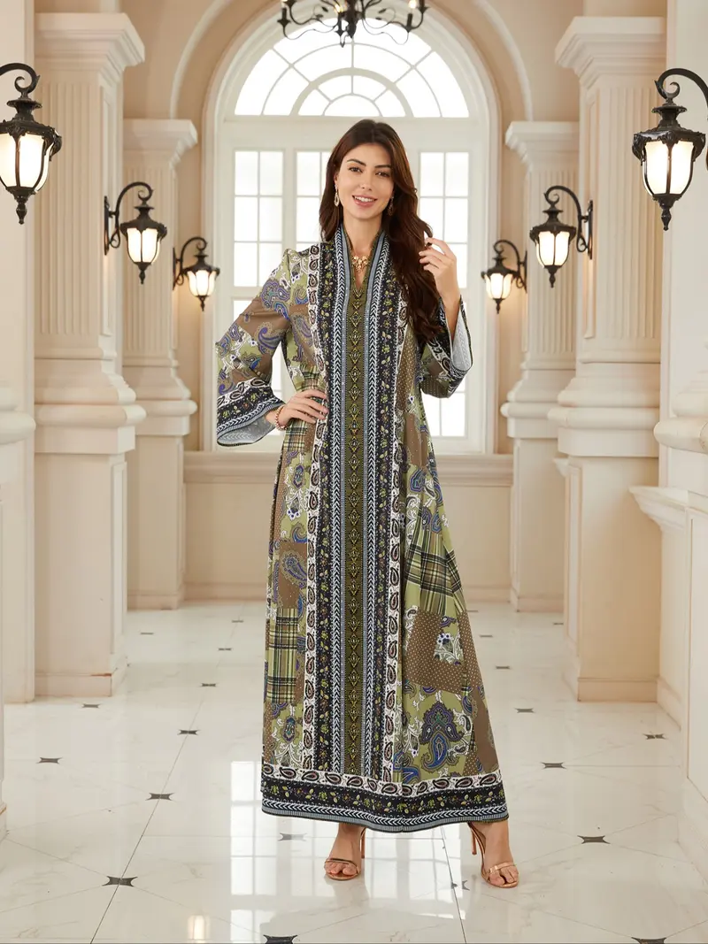 green emerald velvet dress Pulcykp Eid Party Dress Muslim Women Dubai Caftan Evening Dresses Morocco  Islam Long Dress Blue M at Amazon Women's Clothing store