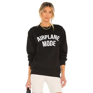 DEPARTURE Airplane Mode Sweatshirt in Black