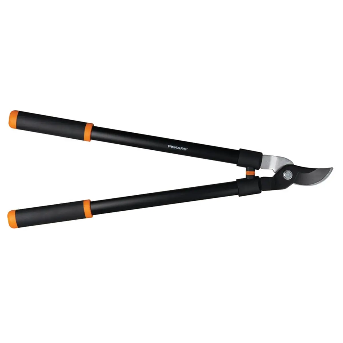 FISKARS 28 in. Heavy Duty Bypass Lopper, Steel Tree Trimmer and Limb Branch Cutter with Shock-Absorbent Soft Grip Handles