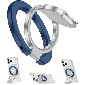 Phone Ring Grip for Magsafe Ring Holder Finger Loop  Phone Grip Dual-Sided Magsafe Kickstand for  17 Pro Max/17 Pro/17 Plus/17/Air/16e/16/15/14/13/12,,Android,iPad