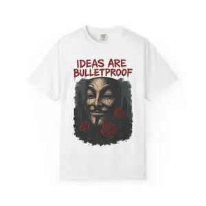 V for Vendetta Remember Remember 5th November Tee, Unisex Shirt, Graphic T-shirt, Protest Movie Fan Gift, Activist Apparel Casual Cotton Streetwear Soft