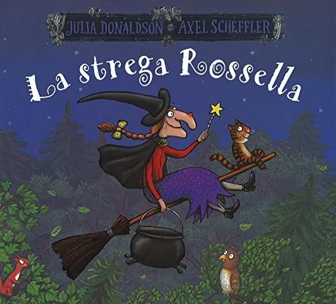 USED-La strega Rossella (Italian Edition) by Julia Donaldson (Hardcover)