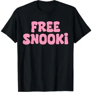 FREE SNOOKI Groovy text Design Retro Vintage Outfit Gifts T-Shirt