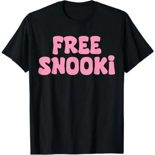 FREE SNOOKI Groovy text Design Retro Vintage Outfit Gifts T-Shirt