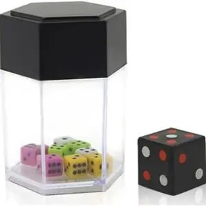 Multi-Color Magician Dice Props, Explosive Magic Dice Set, Creative Gift Box Toy, Safe and Portable, Perfect for Valentine's Day and Birthdays