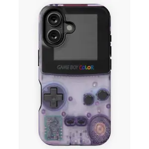 Game boy Color iPhone Case for iPhone 16 15 14 13 12 Pro Xs Samsung S24 S23 S22 S21
