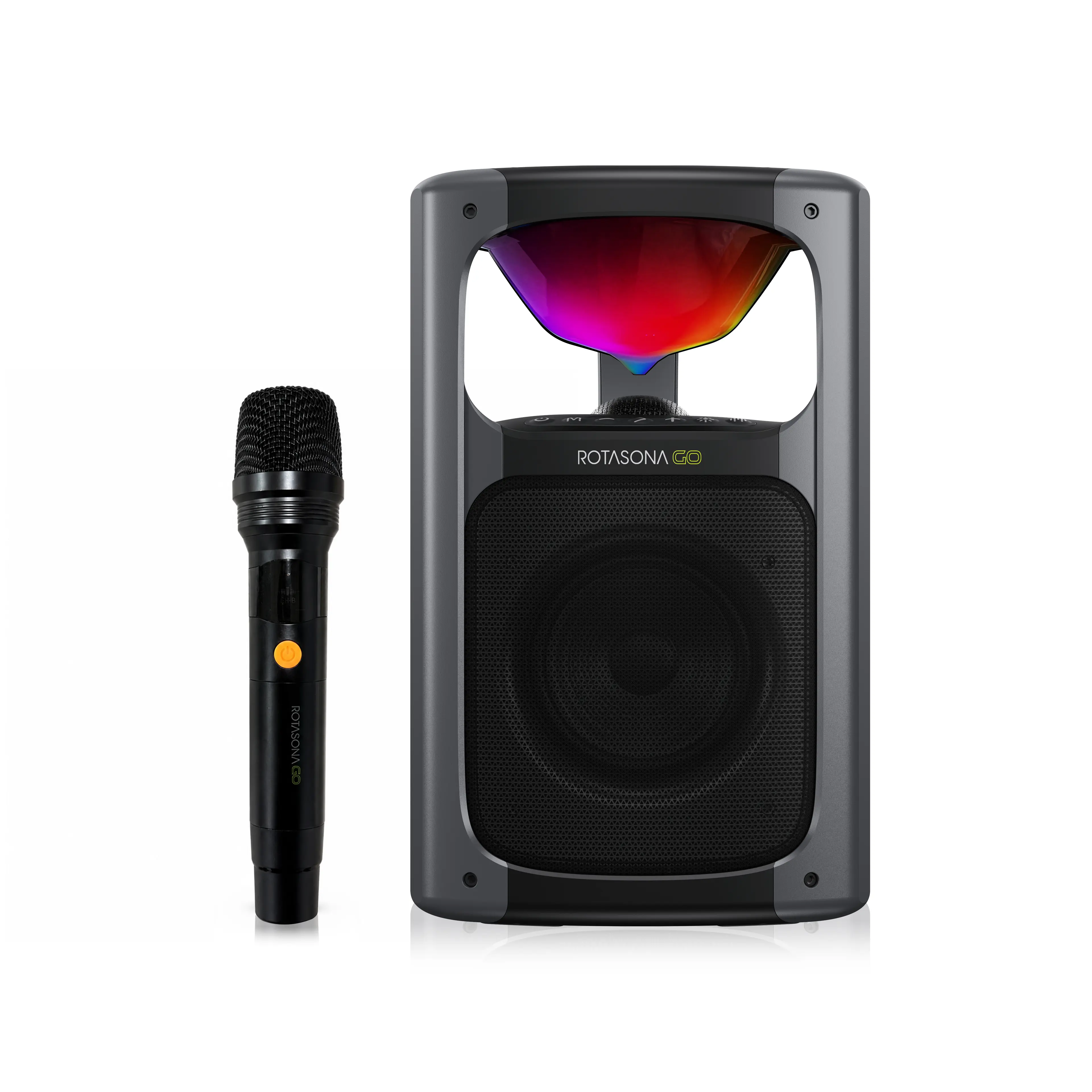 Portable Bluetooth Speaker with RGB Lights - 360° Surround Sound & Deep Bass, IPX4 Waterproof Wireless Speaker for Party & Outdoor
