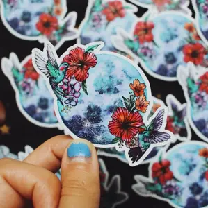 The Hummingbird Moon Sticker