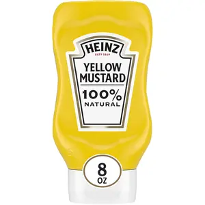 Heinz Yellow Mustard (8 oz Bottle) Flavor Dip