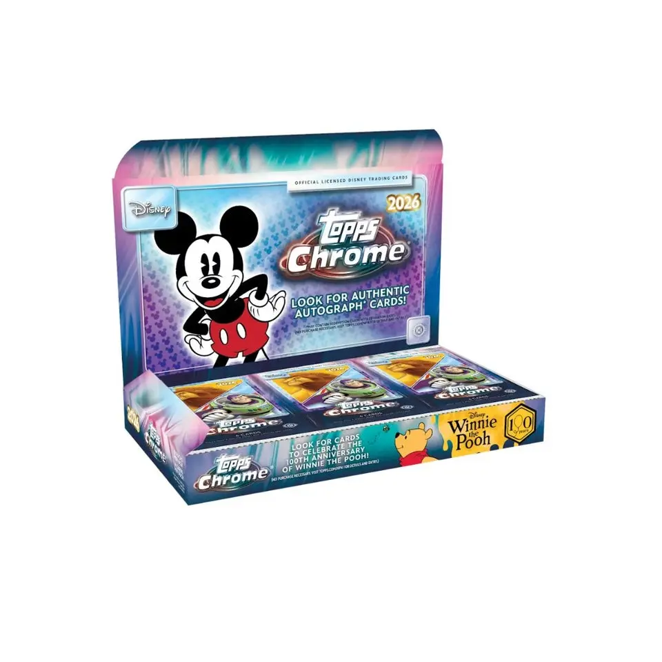 2026 Topps Chrome Disney Hobby