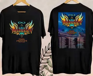 Journey Band Final Frontier Tour 2026 Schedule Tour Dates T-Shirt
