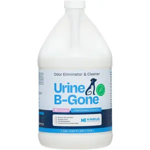 ENVIRONMENTAL Urine B-Gone, Professional Enzyme Odor Eliminator & Pet Stain Remover, Human, Cat & Dog Urine Cleaner, Effective on Laundry, Carpets & More, Lavender Scent, 1 Gallon