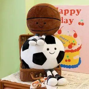 Football Plush Toy Soft & Cuddly Soccer Ball Plushie for Kids 27cm Perfect for Playtime & Gift Giving Ideal Soccer Ball Shape Stuffed Animal grateful kids gifts