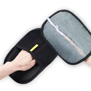 Pet Hair Removal Gloves, Electrostatic Pet Hair Remover, Reusable Cat&Dog Hair Remover for Couch, Furniture, Carpet, Car Seat, Pet Grooming Gloves