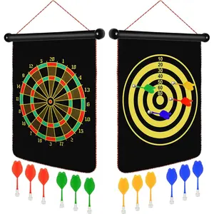 Magnetic Dart Board Outdoor Game Suitable for Children to Play Comes with 12 Darts Best Toys Gifts for Teenage Boys Girls Age 5 6 7 8 9 10 11 12 Years (12 in)