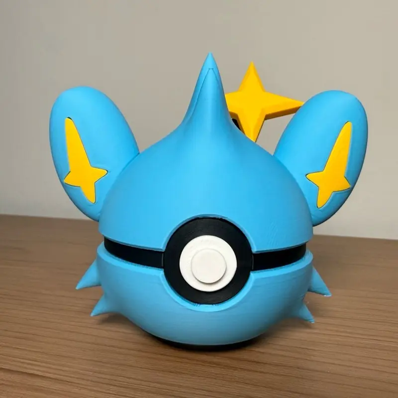 Shinx Ball - Made to Order, High-Quality PLA, 3D Printed Pokeball Figure