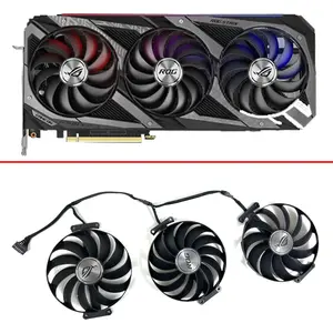 95MM 7PIN CF1010U12S T129215SU Cooling Fan RTX3090 3080 3070 GPU FAN For ASUS Rog Strix RTX 3060 3070 3080 Ti 3090 Gaming