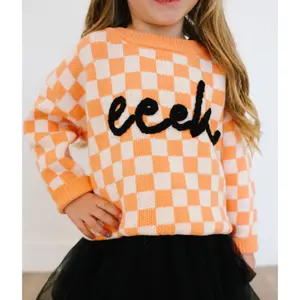 Spooky Hand Embroidered Sweater - Eeek