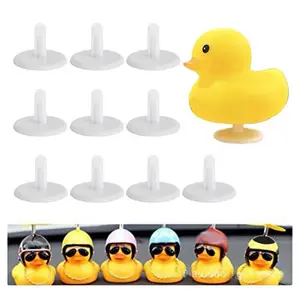 Duck stands for your dash or anywhere really holds your ducks in place random color pack of 10