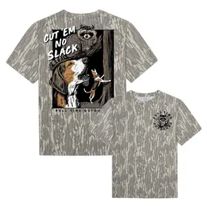 Pull Time Shirt | Cut 'Em No Slack Hunting Camo Shirt 2, Mossy Oak ORIGINAL BOTTOMLAND, Real Tree Classic Camo Tee Riley Green Shirt, T-Shirt, Hanting Shirt, Gift for Dad, Gift For him, Hunting Season Shirt