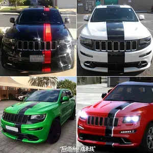 Grand Cherokee body hood Car sticker FOR exterior decoration sporty and fashionable sports film accessories