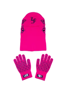 Butterfly Balaclava and Glove Set