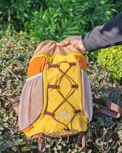 Urban Explorer Backpack Set | Stylish And Practical Elastic Cord System Multi-Compartment Design,  for Travel And Outdoor Activities. Smooth Dual-Zipper, Top Woven Strap Reduces Shoulder Strap Pressure, Suitable For Daily Campus Use Organiser