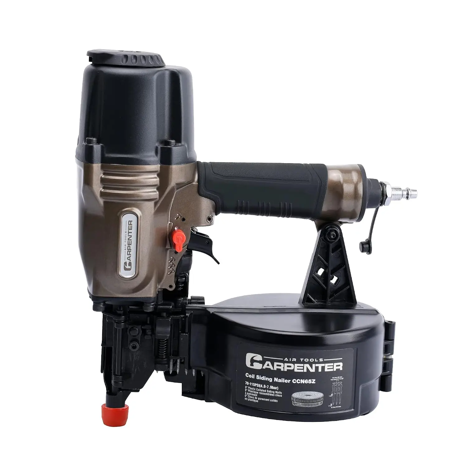 Carpenter 2-1/2 Inch 0° Coil Siding Nailer