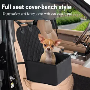 Advanced Dog Car Seat Cover, Pet Backseat Protector, Scratch-Resistant Non-Slip Bench Seat Cover, Fits Most Cars, Trucks, Suvs