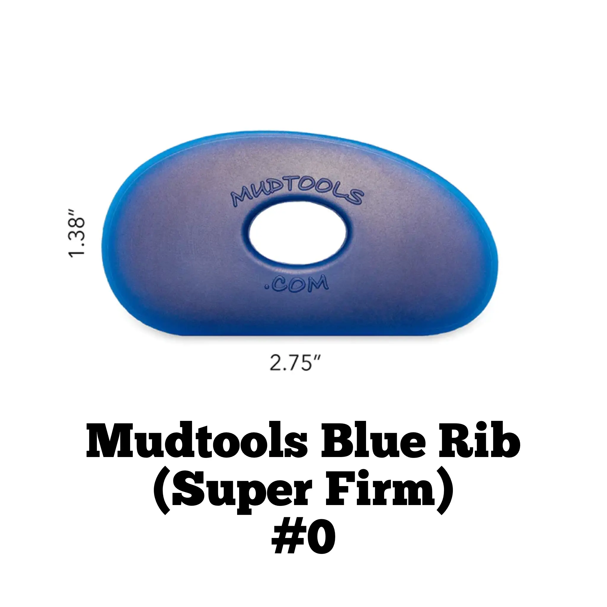 Mudtools Blue Super Firm Pottery Rib