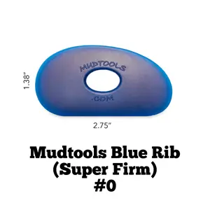Mudtools Blue Super Firm Pottery Rib