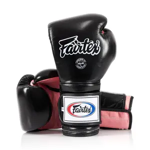 Fairtex BGV9 Mexican Style Black Pink Muay Thai Boxing Glove - Heavy Hitter