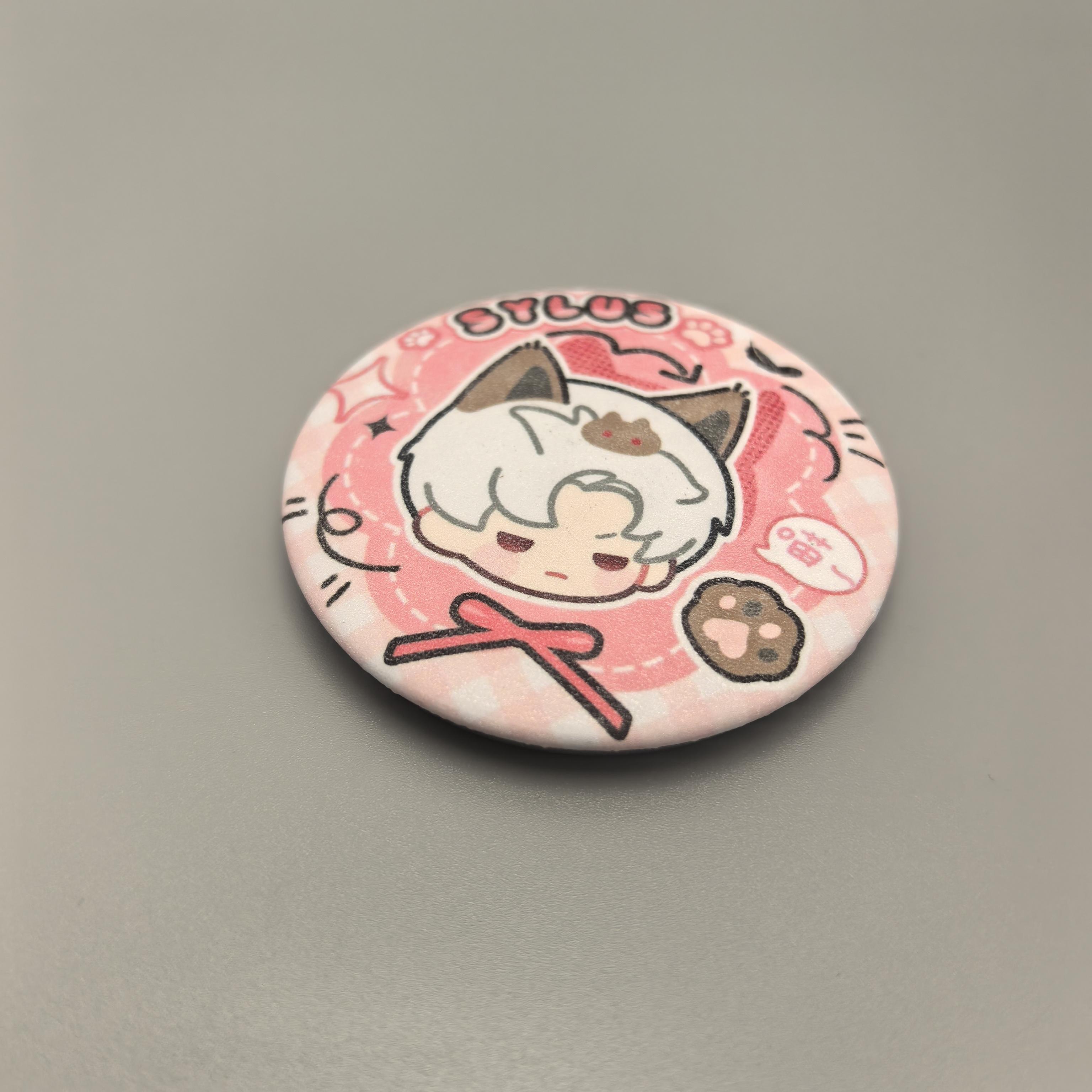 Love and Deepspace cat ear badges: Sylus Zayne Xavier Rafayel Caleb