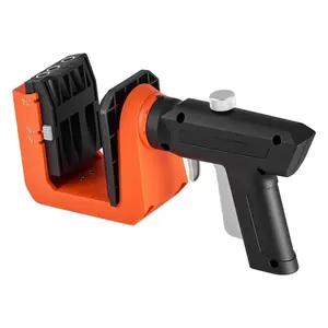 Pocket Hole Jig Kit, 1/2, 3/4, 1-1/2 Adjustable, 360 Rotating Handle, Jig Pocket Hole System with 260 Screws, C-Clamp, Stop Collar, Drill Bit, Easy Clamping and Adjusting, for Woodworking