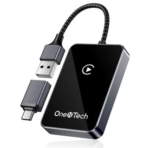 Wireless CarPlay Adapter for iPhone with Instant, Stable, Auto Connection, Bluetooth CarPlay with Real-time Sync, Apple CarPlay Wireless Adapter for Cars from 2016 Onward, Excluding BMW & Tesla