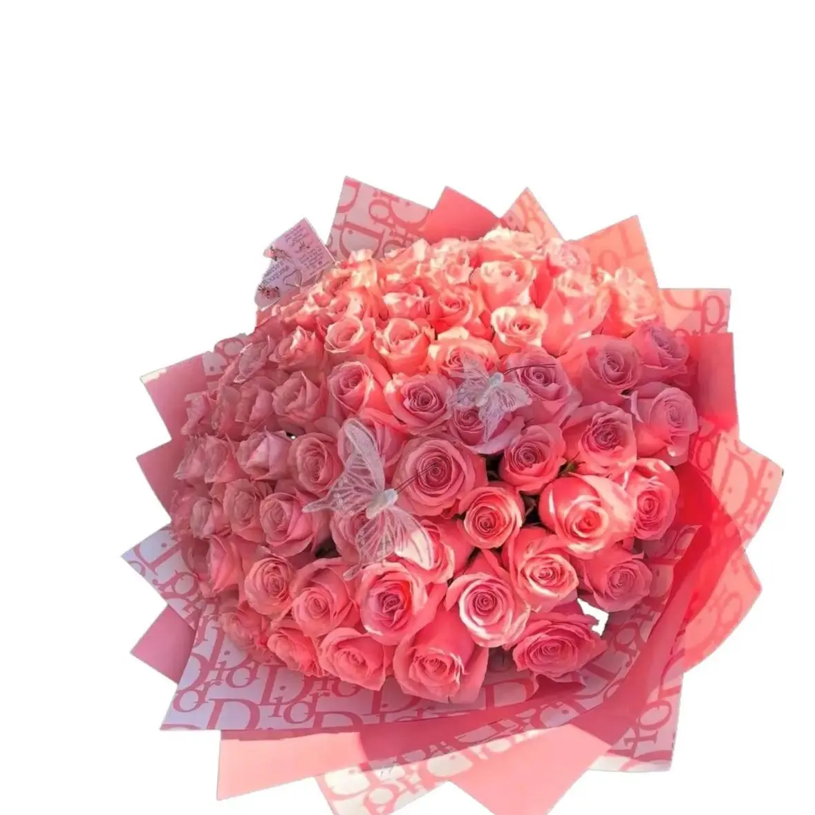 Rose Bouquet -Light pink rose Bouquet- FRESH FLOWERS/ROSES