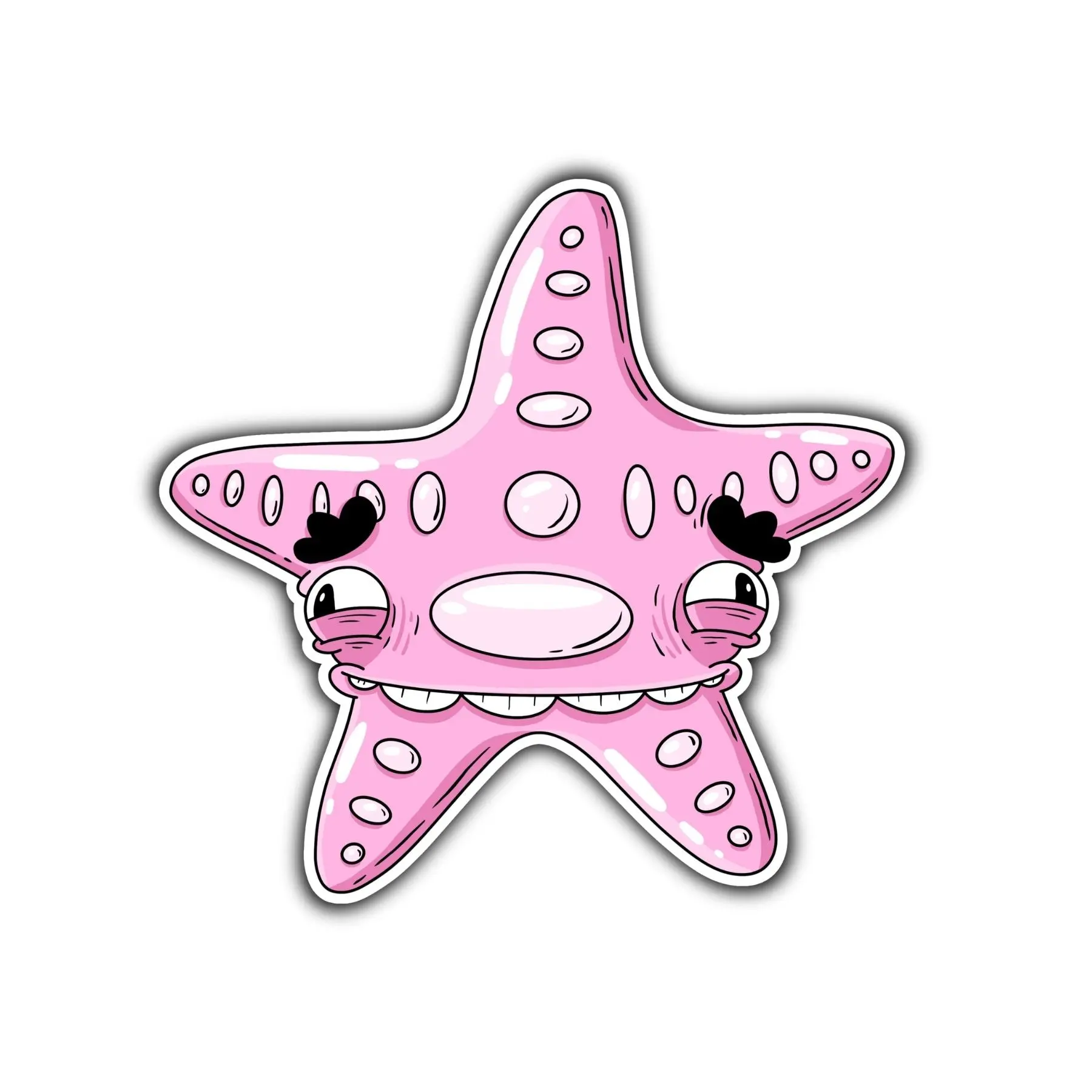Starfish Pink Sticker