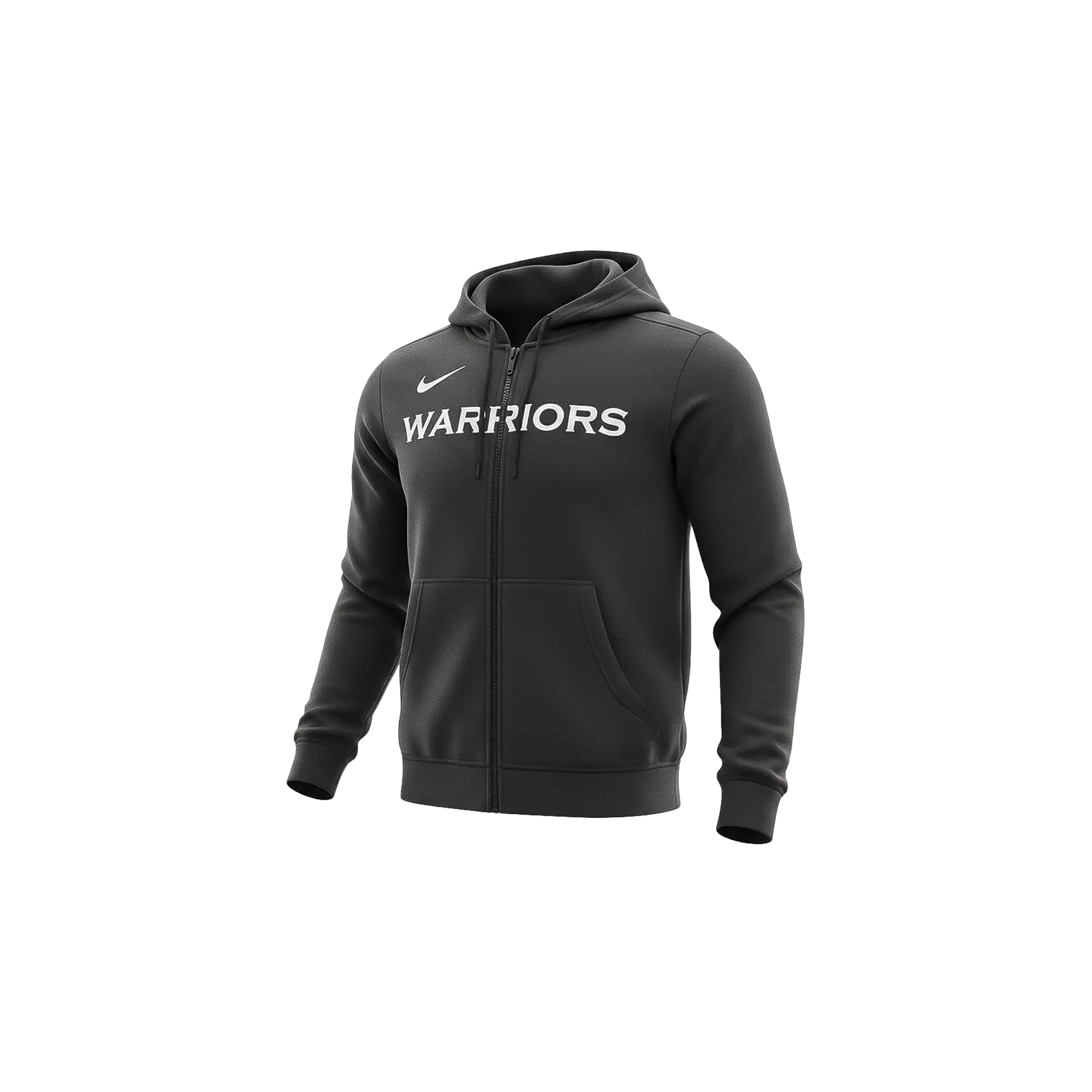 NBA Golden State Warriors Hoodie Full Ziper WMNS "Black" 931131 010